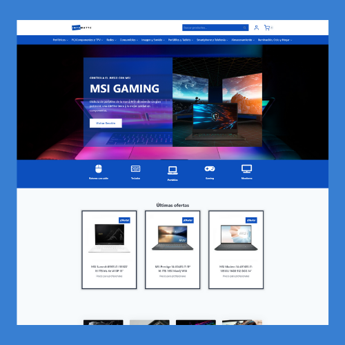 eCommerce B2B con Sincronización de Proveedores