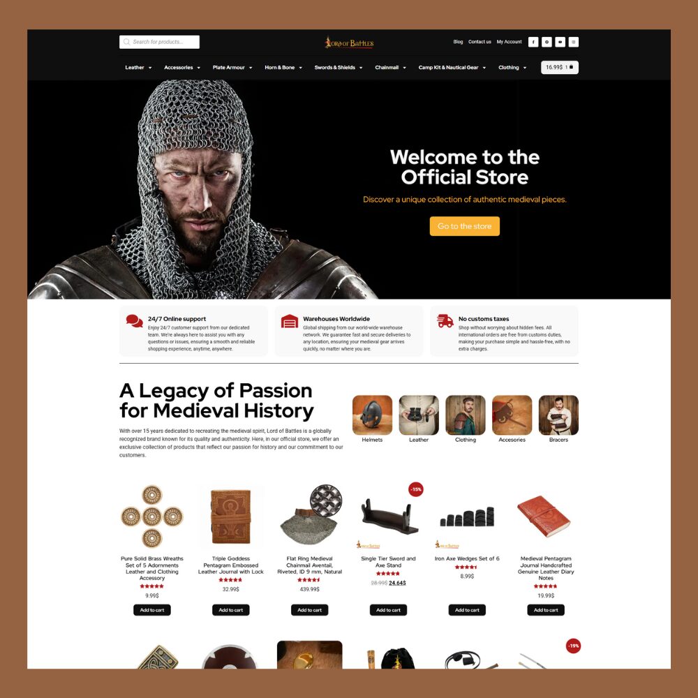 Lord of Battles - Tienda Medieval