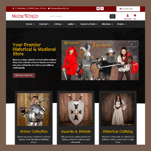 Medieworld - Tienda Medieval Europea