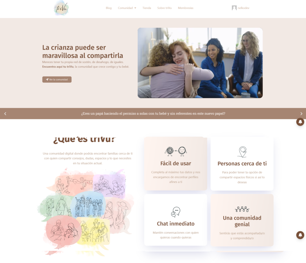 Red Social para Padres y Madres con Sistema de Matching